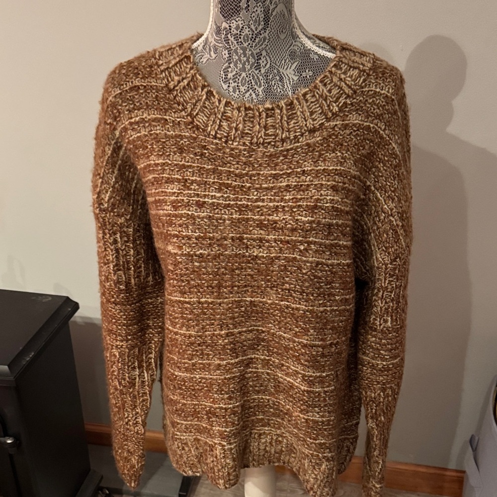 Dee Elly Chocolate Knit Sweater